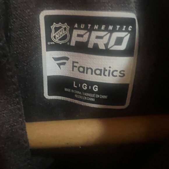 Dallas Stars Fanatics Pro Lightweight Quarter-zip Pullover Heather Charcoal Grey - Picture 2 of 3